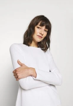 Venta express ⭐ Anna Field WAFFLE PIQUÉ - Camiseta De Manga Larga - White, Mujer ❤️ -Elegancia Femenina Tienda c15a9f6dfa9145b18968e5ecf8c608e9