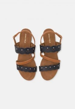 Toma de corriente 👏 Anna Field 🎁 Sandalias - Dark Blue/cognac, Mujer ✨ -Elegancia Femenina Tienda c1cfae73daf9400daa7bdba269fe368d