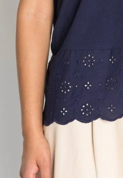 Venta al por mayor ❤️ Anna Field Camiseta Básica - Dark Blue, Mujer 🎁 -Elegancia Femenina Tienda c2fd1ca80872472a8271c6866732bf66