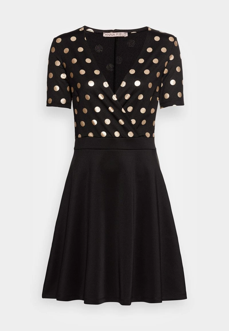 Lo mas barato 🎁 Anna Field Vestido De Cóctel - Gold/black, Mujer 😀 6 Lo mas barato 🎁 Anna Field Vestido De Cóctel - Gold/black, Mujer 😀 - Imagen 4