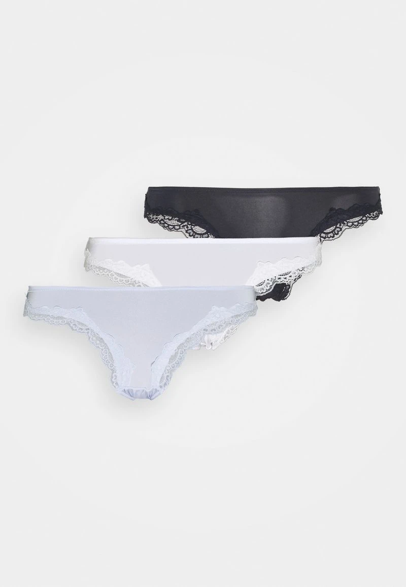 Toma de corriente ⭐ Anna Field 3 Pack - Tanga - Grey, Mujer 🌟 8 Toma de corriente ⭐ Anna Field 3 Pack - Tanga - Grey, Mujer 🌟 - Imagen 6