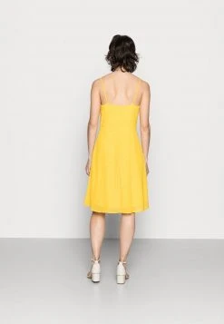 Descuento 👏 Anna Field STRAPPA FIT AND FLARE - Vestido Informal - Yellow, White, Mujer 💯 -Elegancia Femenina Tienda c7f4c0f5d3b04c9696c9bd77a11270cf
