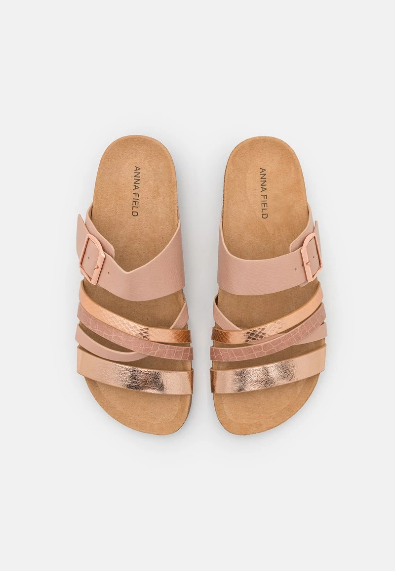 Para estrenar 🤩 Anna Field Sandalias Planas - Rose Gold-coloured, Mujer 👍 8 Para estrenar 🤩 Anna Field Sandalias Planas - Rose Gold-coloured, Mujer 👍 - Imagen 6