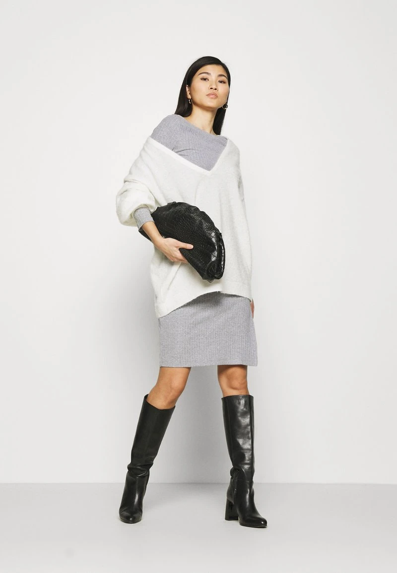 Descuento ⌛ Anna Field Vestido De Punto - Mottled Grey, Mujer ⌛ 4 Descuento ⌛ Anna Field Vestido De Punto - Mottled Grey, Mujer ⌛ - Imagen 2