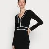 ofertas 😀 Anna Field V NECKLINE CONTRAST COLOR DRESS - Vestido De Punto - Black/white, Mujer ❤️ 1 ofertas 😀 Anna Field V NECKLINE CONTRAST COLOR DRESS - Vestido De Punto - Black/white, Mujer ❤️ -Elegancia Femenina Tienda ccee386668034e2f91935762144cbd5f