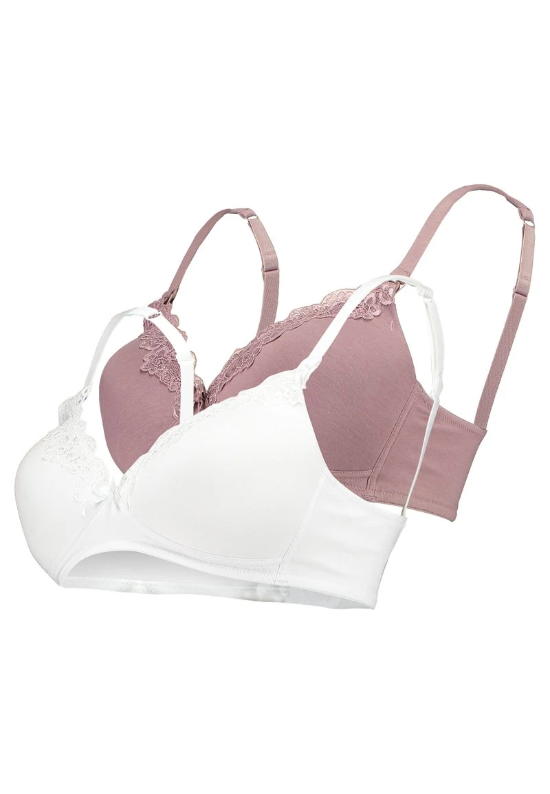 Comprar 😀 Anna Field POPPY 2PP NURSING BRA - Sujetador Sin Tirantes/multiescote - Mauve/white, Mujer 🎁 6 Comprar 😀 Anna Field POPPY 2PP NURSING BRA - Sujetador Sin Tirantes/multiescote - Mauve/white, Mujer 🎁 - Imagen 4