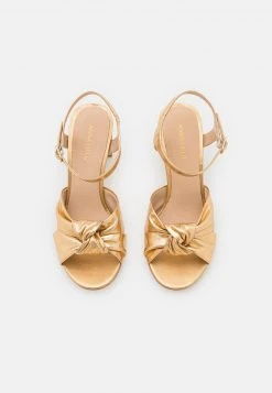 Mejor precio 🔔 Anna Field LEATHER - 😀 Sandalias - Gold, Mujer ✔️ -Elegancia Femenina Tienda ce305a860a6648a6bce00b050abe1403