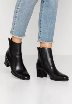 Promoción 😀 Anna Field LEATHER BOOTIES - Botines - Black, Mujer ✔️