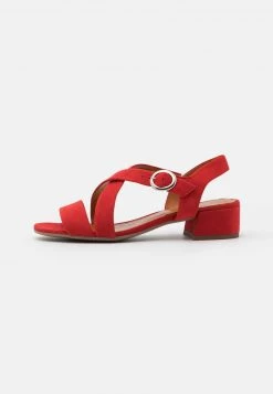 Mejor precio 🎁 Anna Field LEATHER - Sandalias - Red, Mujer ⌛ -Elegancia Femenina Tienda cfd5a058321e45e69c8926a279e26278