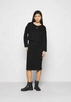 Para estrenar ❤️ Anna Field SET - Jersey De Punto - Black, Mujer 🎉