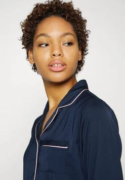 Descuento ✔️ Anna Field AMANDA LONG SLEEVE SHORT SET - Pijama - Dark Blue, Mujer 😍 -Elegancia Femenina Tienda d0c424c67eae486c8b274bf06540f70d