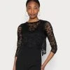 Lo mas barato ✨ Anna Field Occasion SET - Detacheable Lace Top With V Neck Sleeveless Jumpsuit - Mono - Black, Mujer ❤️