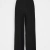 Mejor trato 😀 Anna Field Basic Wide Leg Pants - Pantalones - Black, Mujer 👍