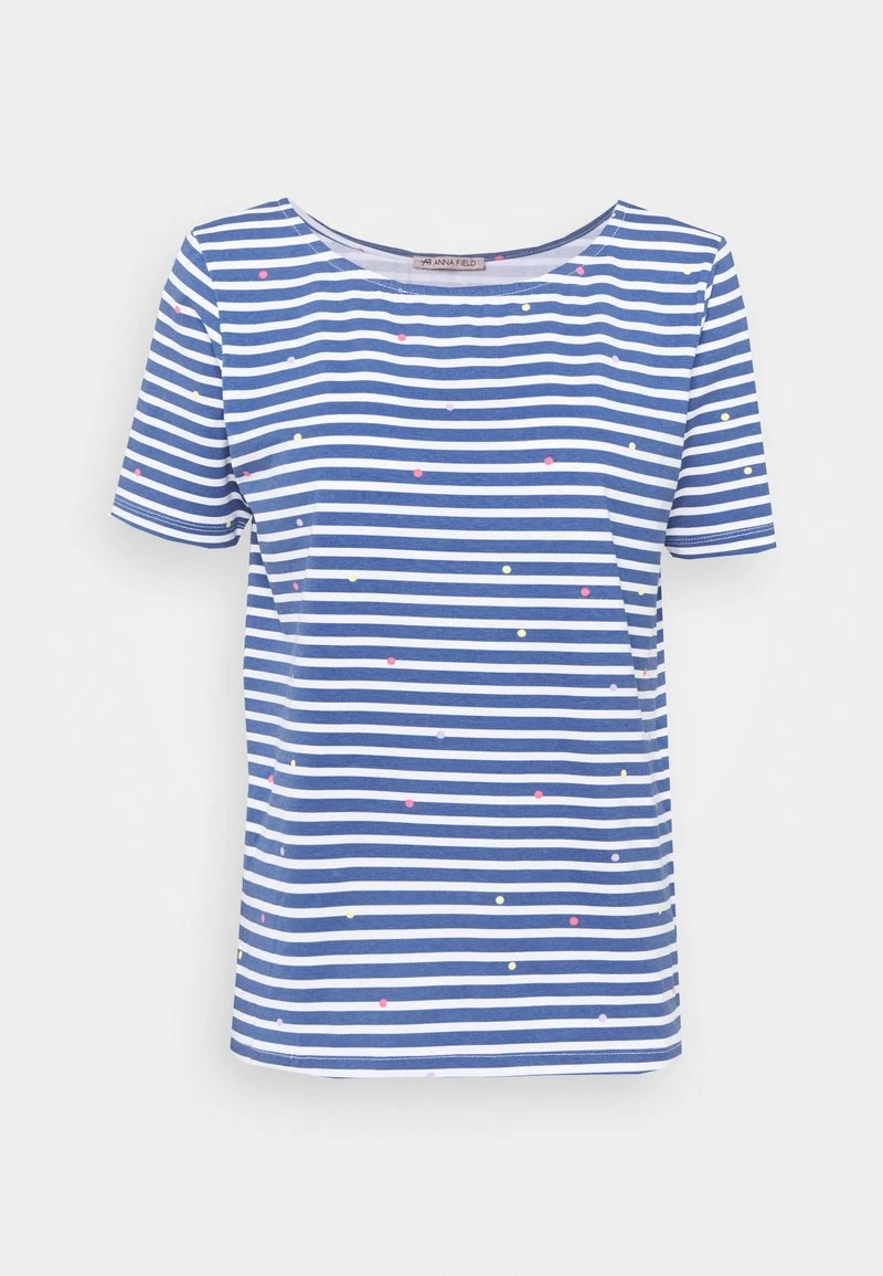 Para estrenar 🥰 Anna Field Camiseta Estampada - Blue, Mujer ⭐ 6 Para estrenar 🥰 Anna Field Camiseta Estampada - Blue, Mujer ⭐ - Imagen 4