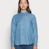 ofertas 🔔 Anna Field Camisa - Blue Denim, Mujer 👏 -Elegancia Femenina Tienda d2940cf9d5f44c40b57346cd4706d8e7