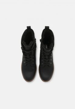 Toma de corriente 🔔 Anna Field Botines Con Cordones - Black, Mujer ⭐ -Elegancia Femenina Tienda d50e642816f148309ff2612756731306