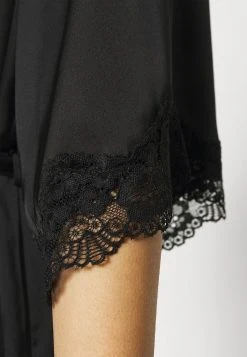 Promoción 🧨 Anna Field ARIANA SATIN KIMONO LONG - Albornoz - Black, Mujer 😀 -Elegancia Femenina Tienda d69ca172a8c144759c9d0e29f21e623f