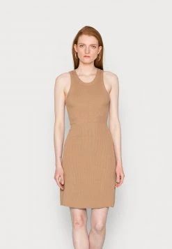 Mejor precio ✨ Anna Field Vestido De Punto - Brown, Mujer 👍