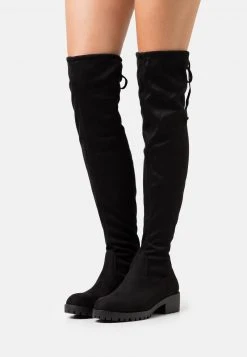 Gran venta 💯 Anna Field Botas Mosqueteras - Black, Mujer 🌟