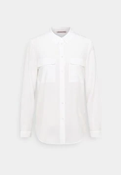 Presupuesto ✨ Anna Field Basic Blouse With Front Pockets - Camisa - Offwhite, Mujer ⌛ -Elegancia Femenina Tienda de3c89d9a03c44d697e93a88152dd3de