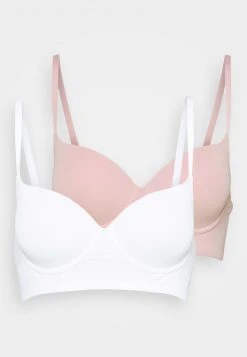 Para estrenar 🥰 Anna Field 2 PACK - Sujetador Con Aros - Pink/white, Mujer 🛒 -Elegancia Femenina Tienda dfd41e50ff244b28a20bd95eb0baccc7