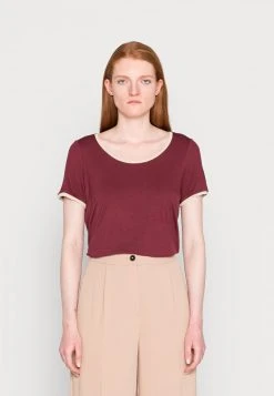 Promoción ⭐ Anna Field Camiseta Básica - Dark Red, Mujer 🧨