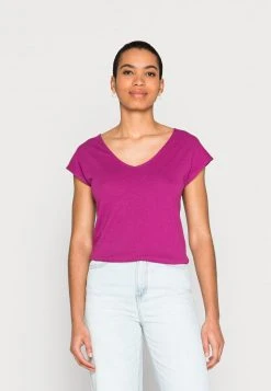 Mejor precio ⌛ Anna Field Camiseta Básica - Purple, Mujer 👍