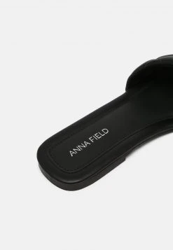 10 mejores 💯 Anna Field LEATHER - Sandalias Planas - Black, Mujer ❤️ -Elegancia Femenina Tienda e572c0178cc84404973b5f68145ccada