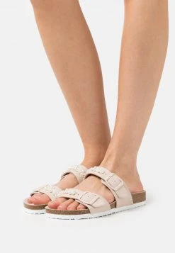 mejor venta ✔️ Anna Field 💯 Sandalias Planas - Light Pink, Mujer 🌟