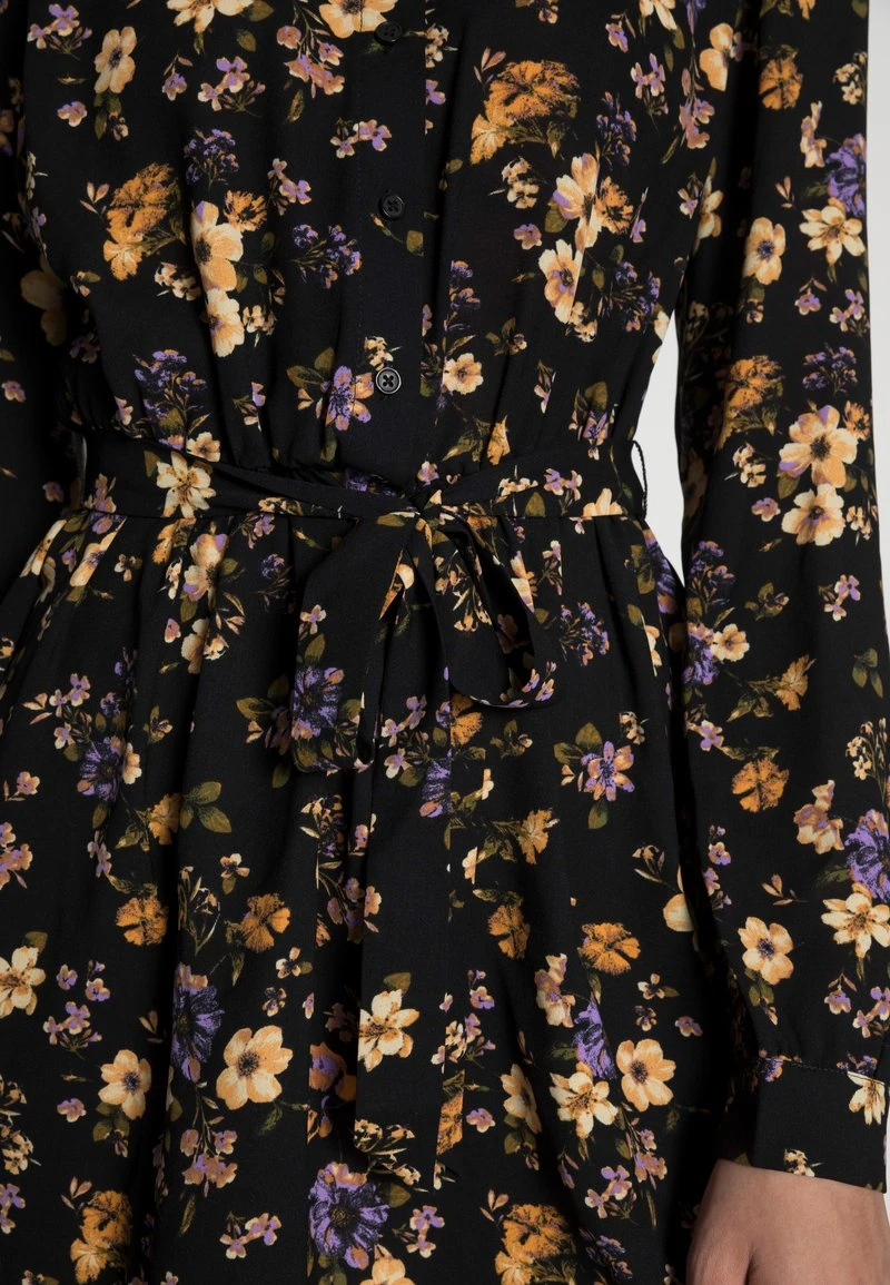 Toma de corriente 💯 Anna Field BELTED BLOUSE DRESS - Vestido Camisero - Black/lilac, Mujer 😀 7 Toma de corriente 💯 Anna Field BELTED BLOUSE DRESS - Vestido Camisero - Black/lilac, Mujer 😀 - Imagen 5