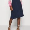 Gran venta ⭐ Anna Field Plisse A-line Mini 🤩 Skirt - Falda Acampanada - Maritime Blue, Mujer ⭐ -Elegancia Femenina Tienda e79193ff38694a36bc55e859d5812049
