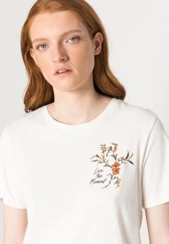 Nuevo 👍 Anna Field Camiseta Estampada - Off White, Mujer ⌛ -Elegancia Femenina Tienda e8939487994041c0a76484c0a4e9733a