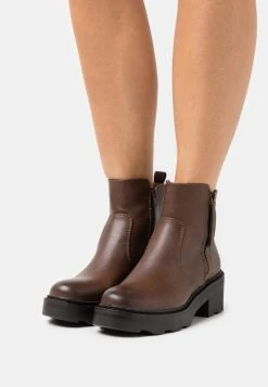 Comprar 🎁 Anna Field COMFORT - Botines Con Plataforma - Dark Brown, Mujer 💯