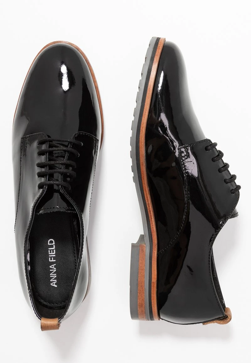 mejor venta ⌛ Anna Field LEATHER FLAT SHOES - Zapatos De Vestir - Black, Mujer 💯 6 mejor venta ⌛ Anna Field LEATHER FLAT SHOES - Zapatos De Vestir - Black, Mujer 💯 - Imagen 4