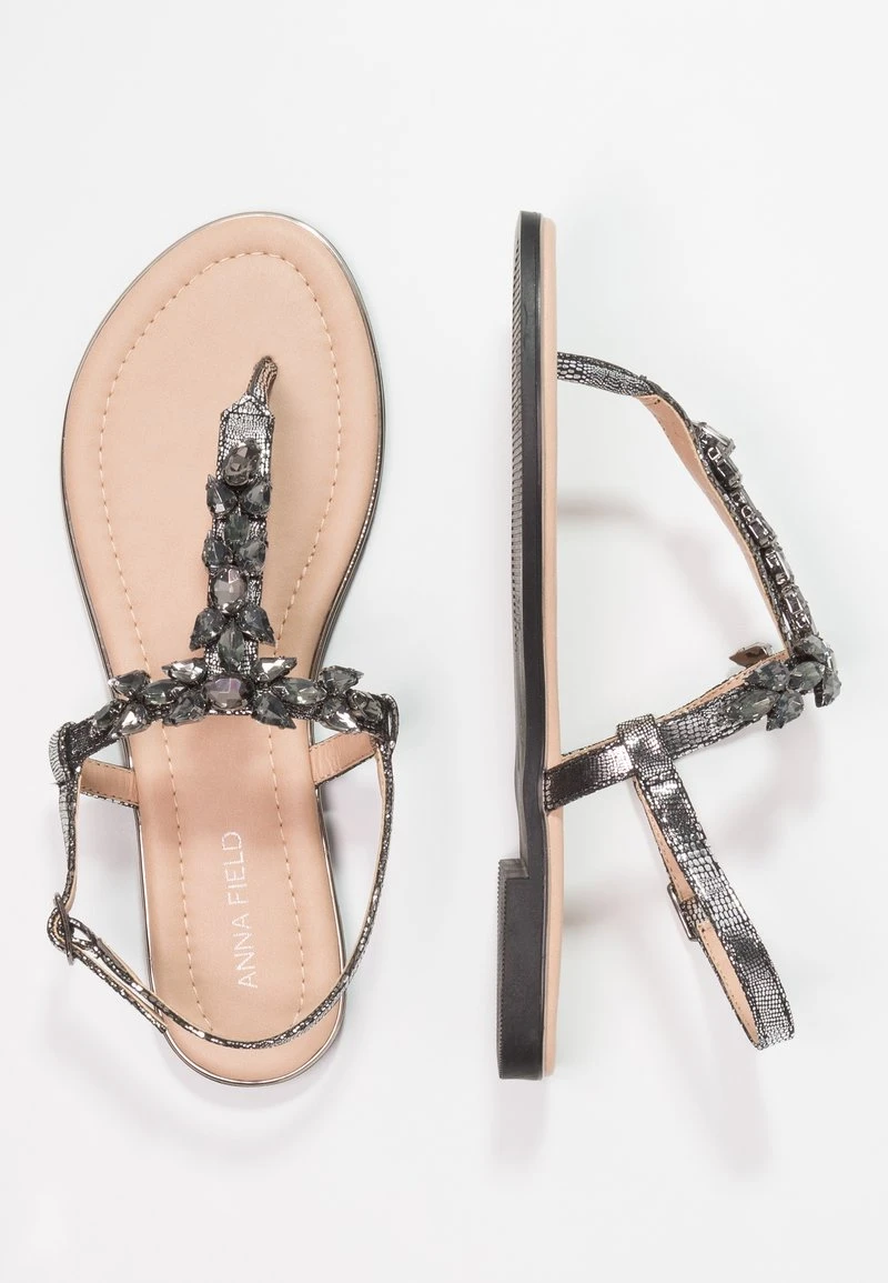 Mejor precio ⭐ Anna Field Sandalias De Dedo - Dark Gray, Mujer ❤️ 5 Mejor precio ⭐ Anna Field Sandalias De Dedo - Dark Gray, Mujer ❤️ - Imagen 3