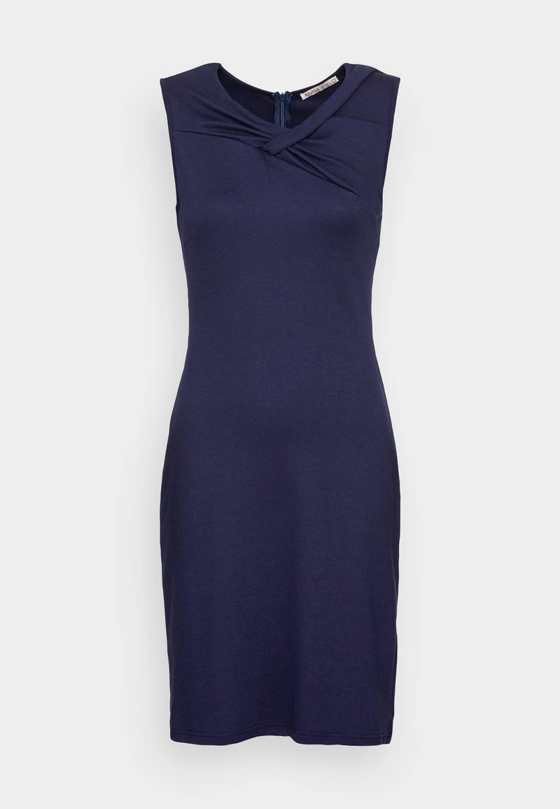 Nuevo 🌟 Anna Field Vestido Ligero - Dark Blue, Mujer ✔️ 6 Nuevo 🌟 Anna Field Vestido Ligero - Dark Blue, Mujer ✔️ - Imagen 4