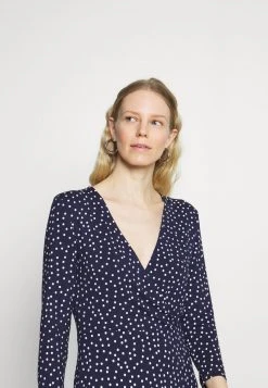 Descuento ⌛ Anna Field Quarter Sleeves Wrap Mini Dress - Vestido Ligero - Dark Blue/white, Mujer 🤩 -Elegancia Femenina Tienda ed09e271d29145038a1ae8ab14c38657