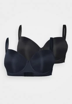 Mejor trato ⭐ Anna Field 2 PACK - Sujetador Básico - Black/dark Blue, Mujer 🌟