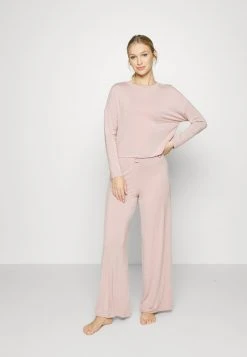 Comprar 💯 Anna Field WIDE LEG JERSEY SET - Pijama - Pink, Mujer 😉