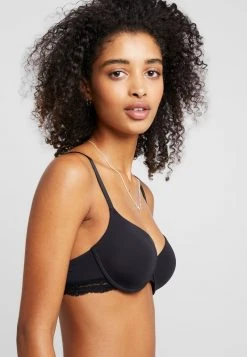 Lo mas barato 😀 Anna Field NADINE 2PP TSHIRT BRA PLAIN MICRO W LACE WING - Sujetador Básico - Black /dark Blue, Mujer ⭐ -Elegancia Femenina Tienda f211ebb346d44a1bb70320fa888689f9