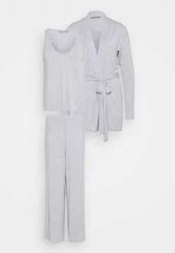 Barato ⭐ Anna Field 3 PIECE JERSEY LOUNGE SET - Pijama - Mottled Light Grey, Mujer ❤️ -Elegancia Femenina Tienda f2dd0cd2d06b4d34bbaf81015ee5a71c