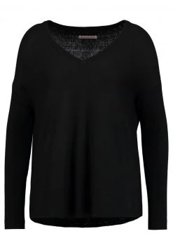 ofertas 🥰 Anna Field RELAXED V-NECK - Jersey De Punto - Black, Mujer 🛒 -Elegancia Femenina Tienda f3a025bdf76642ddb65bdc7c44c3719d