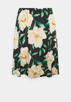 Lo mas barato ⌛ Anna Field Falda Acampanada - Black/multi-coloured, Mujer 😀