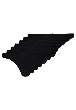 Para estrenar 😀 Anna Field GEORGINA 7 PACK THONG - COTTON - Tanga - Black, Mujer ✔️ -Elegancia Femenina Tienda f4a03eb0f97e4d0bae7ffb7baa9a019c