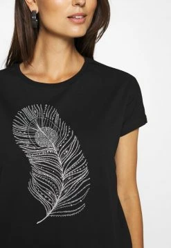 10 mejores ❤️ Anna Field Camiseta Estampada - Black, Mujer ✔️ -Elegancia Femenina Tienda f5b55795c2ac432e8da036fbd72ada5b