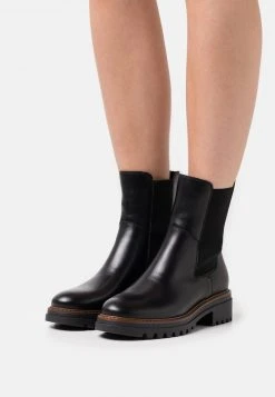 Presupuesto ⭐ Anna Field LEATHER - Botines Con Plataforma - Black, Mujer 👍