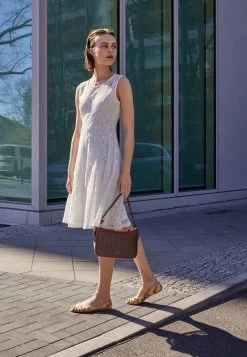 Mejor precio 🧨 Anna Field Bailarinas Peeptoe - Gold, Mujer 🧨