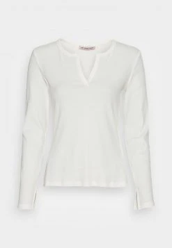 ofertas ✨ Anna Field Camiseta De Manga Larga - Off White, Mujer 🔥