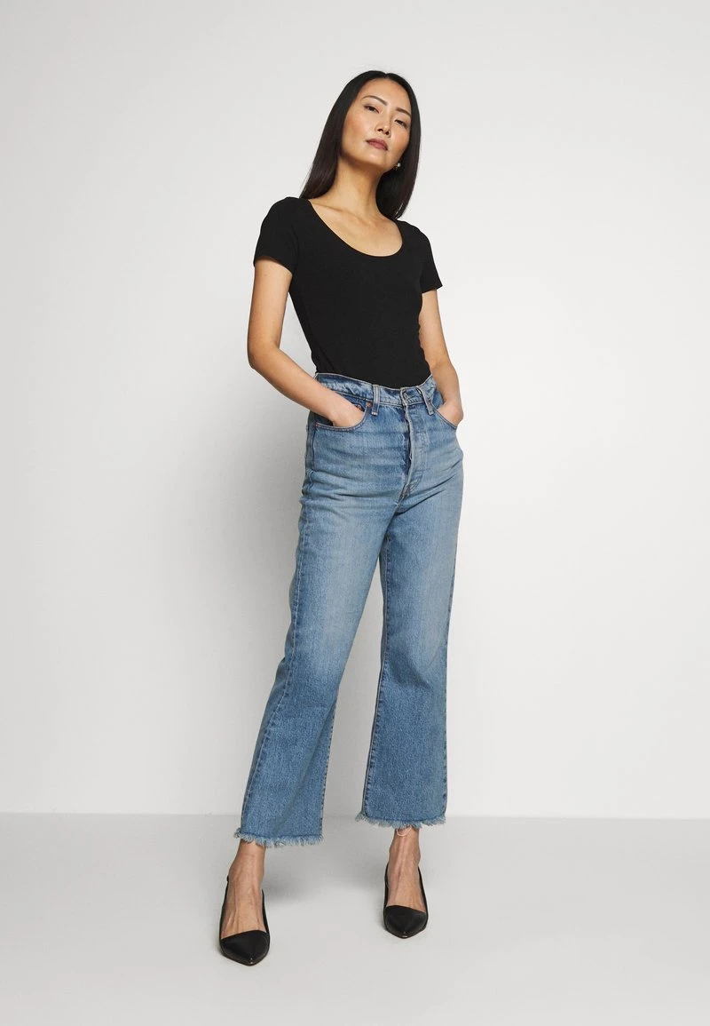 Lo mas barato 🛒 Anna Field 3 PACK - Camiseta Básica - Black, Mujer ✔️ 4 Lo mas barato 🛒 Anna Field 3 PACK - Camiseta Básica - Black, Mujer ✔️ - Imagen 2