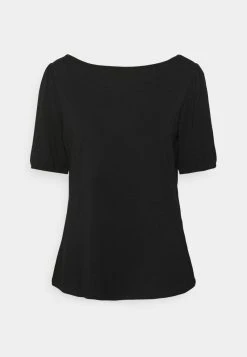 Promoción ⌛ Anna Field Camiseta Básica - Black, Mujer ❤️